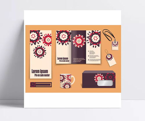 紅色星狀花紋企業(yè)vi模板圖片 矢量素材,廣告設(shè)計,vi設(shè)計,吊牌,工作牌,杯子,紙巾盒,三折頁傳單,dm單,展架,公司vi模板,vis識別系統(tǒng),企業(yè)vi設(shè)計 fresh